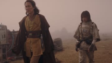 (L-R): Master Sol (Lee Jung-jae) and Osha Aniseya (Amandla Stenberg) in Lucasfilm's THE ACOLYTE, season one, exclusively on Disney+. ©2024 Lucasfilm Ltd. & TM. All Rights Reserved.