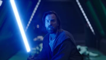 Obi-Wan Kenobi (Ewan McGregor) in Lucasfilm's OBI-WAN KENOBI, exclusively on Disney+. © 2022 Lucasfilm Ltd. & ™. All Rights Reserved.