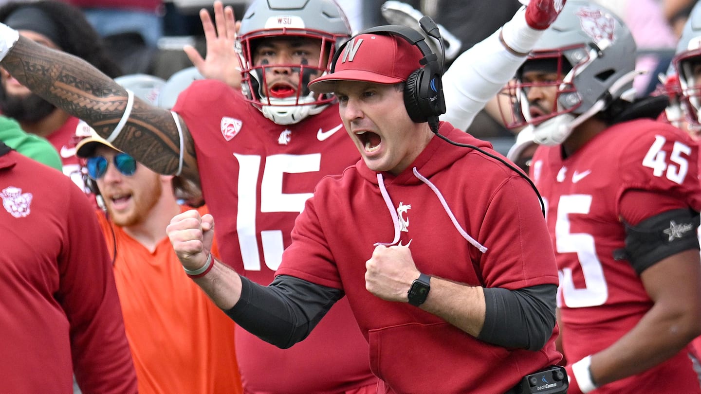 WATCH Jake Dickert Talks Washington State's Win Over Hawaii