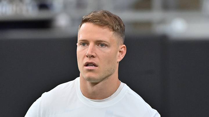 San Francisco 49ers running back Christian McCaffrey (23)