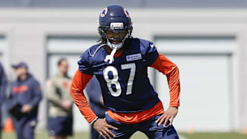 Chicago Bears wide receiver Luther Burden III