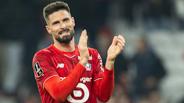 Olivier Giroud buteur face à l'OM dimanche Olivier Giroud buteur face à l'OM dimanche