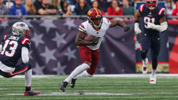 Washington Commanders receiver Byron Pringle.