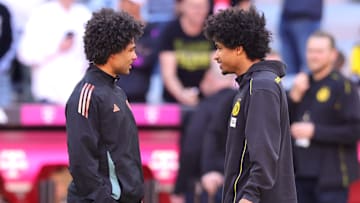 Serge Gnabry und Karim Adeyemi sind beim DFB-Team Rivalen