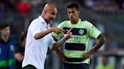 Pep Guardiola and Joao Cancelo had different opinions at Man City