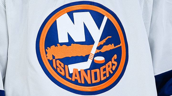 Feb 26, 2026; Montreal, Quebec, CAN; View of a New York Islanders logo on a jersey worn by a member of the team during the third period at Bell Centre. Mandatory Credit: David Kirouac-Imagn Images Feb 26, 2026; Montreal, Quebec, CAN; View of a New York Islanders logo on a jersey worn by a member of the team during the third period at Bell Centre. Mandatory Credit: David Kirouac-Imagn Images