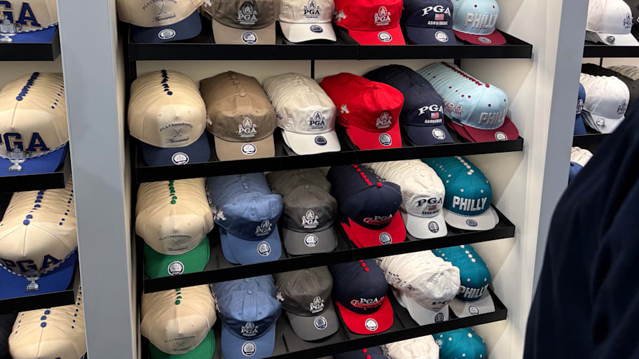 PGA merch hats
