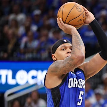 Orlando Magic forward Paolo Banchero signed a contract extension locking him into the team that drafted him No. 1 in 2002 through 2030. 