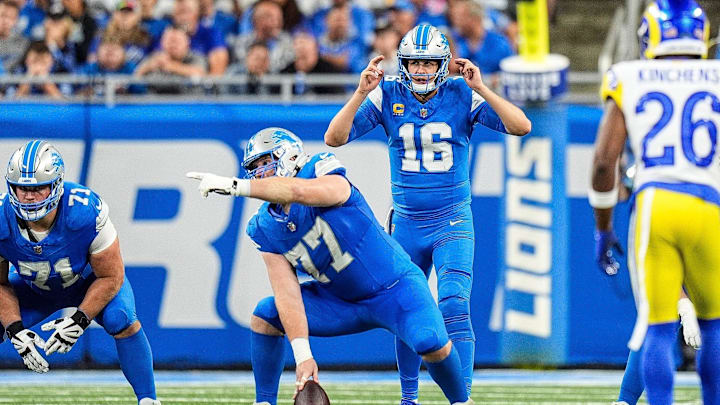 Detroit Lions quarterback Jared Goff.
