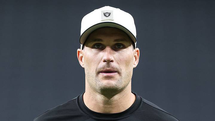 Las Vegas Raiders quarterback Kirk Cousins 