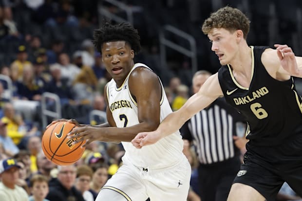 Michigan Wolverines men's basketball guard L.J. Cason