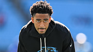 Carolina Panthers quarterback Bryce Young
