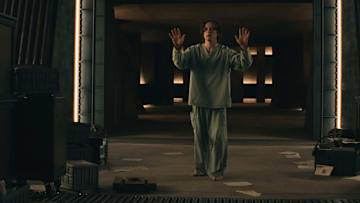 Bob (Lewis Pullman) in Marvel Studios' THUNDERBOLTS*. Photo courtesy of Marvel Studios. © 2024 MARVEL.