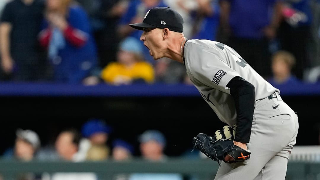 Former New York Yankees reliever Luke Weaver.