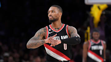 Portland Trail Blazers v Los Angeles Lakers