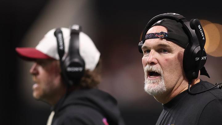 Washington Commanders head coach Dan Quinn