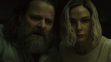 Steve Zahn and Rebecca Ferguson in Silo season 2.