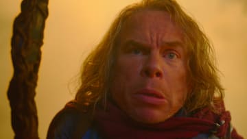 Willow Ufgood (Warwick Davis) in Lucasfilm's WILLOW exclusively on Disney+. ©2023 Lucasfilm Ltd. & TM. All Rights Reserved.