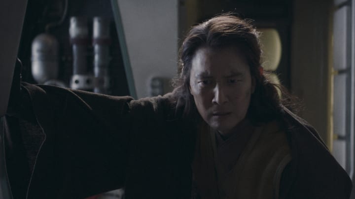 Master Sol (Lee Jung-jae) in Lucasfilm's THE ACOLYTE, season one, exclusively on Disney+. ©2024 Lucasfilm Ltd. & TM. All Rights Reserved.