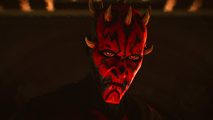 A scene still from Lucasfilm's STAR WARS: MAUL - SHADOW LORD, exclusively on Disney+. 