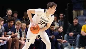 West Virginia University guard Treysen Eaglestaff