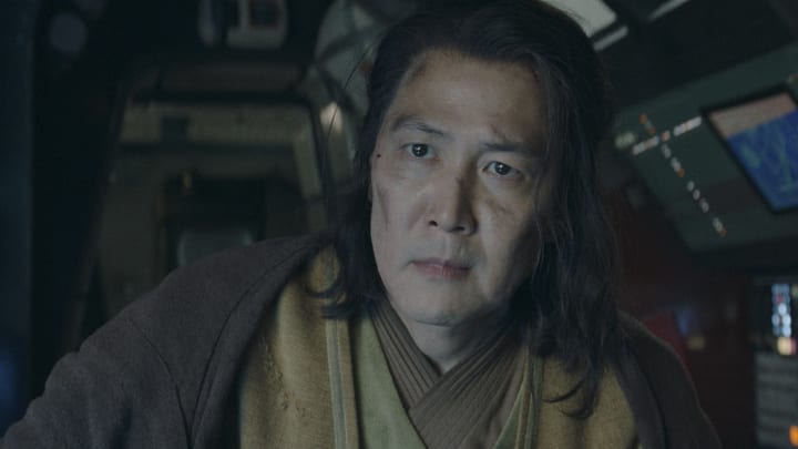 Master Sol (Lee Jung-jae) in Lucasfilm's Star Wars THE ACOLYTE, season one, exclusively on Disney+. ©2024 Lucasfilm Ltd. & TM. All Rights Reserved.