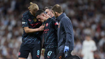 Phil Foden est sorti sur blessure contre le Real Madrid
