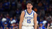 Kentucky Wildcats guard Reed Sheppard.