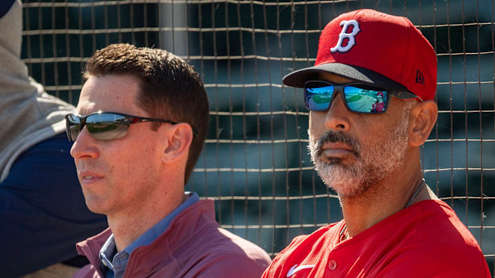 Craig Breslow, Alex Cora, Boston Red Sox