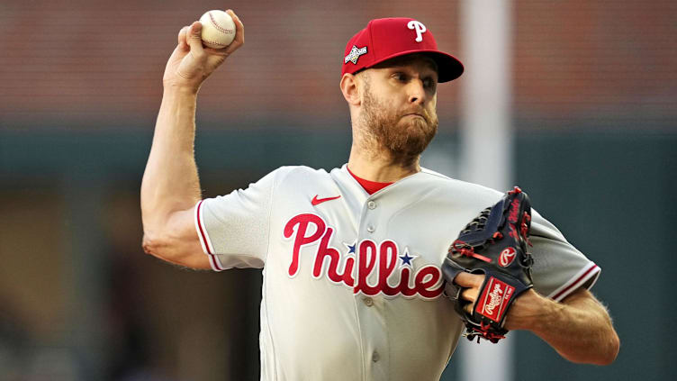 Philadelphia Phillies starting pitcher Zack Wheeler