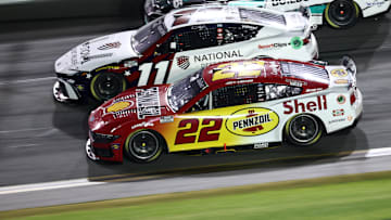 Denny Hamlin, Joe Gibbs Racing, Joey Logano, Team Penske, Daytona 500, NASCAR