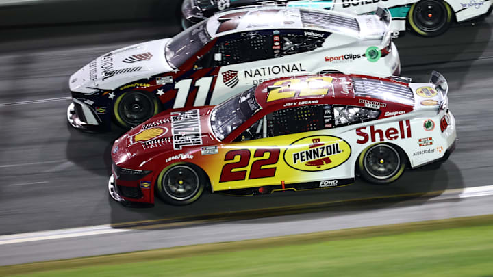 Denny Hamlin, Joe Gibbs Racing, Joey Logano, Team Penske, Daytona 500, NASCAR