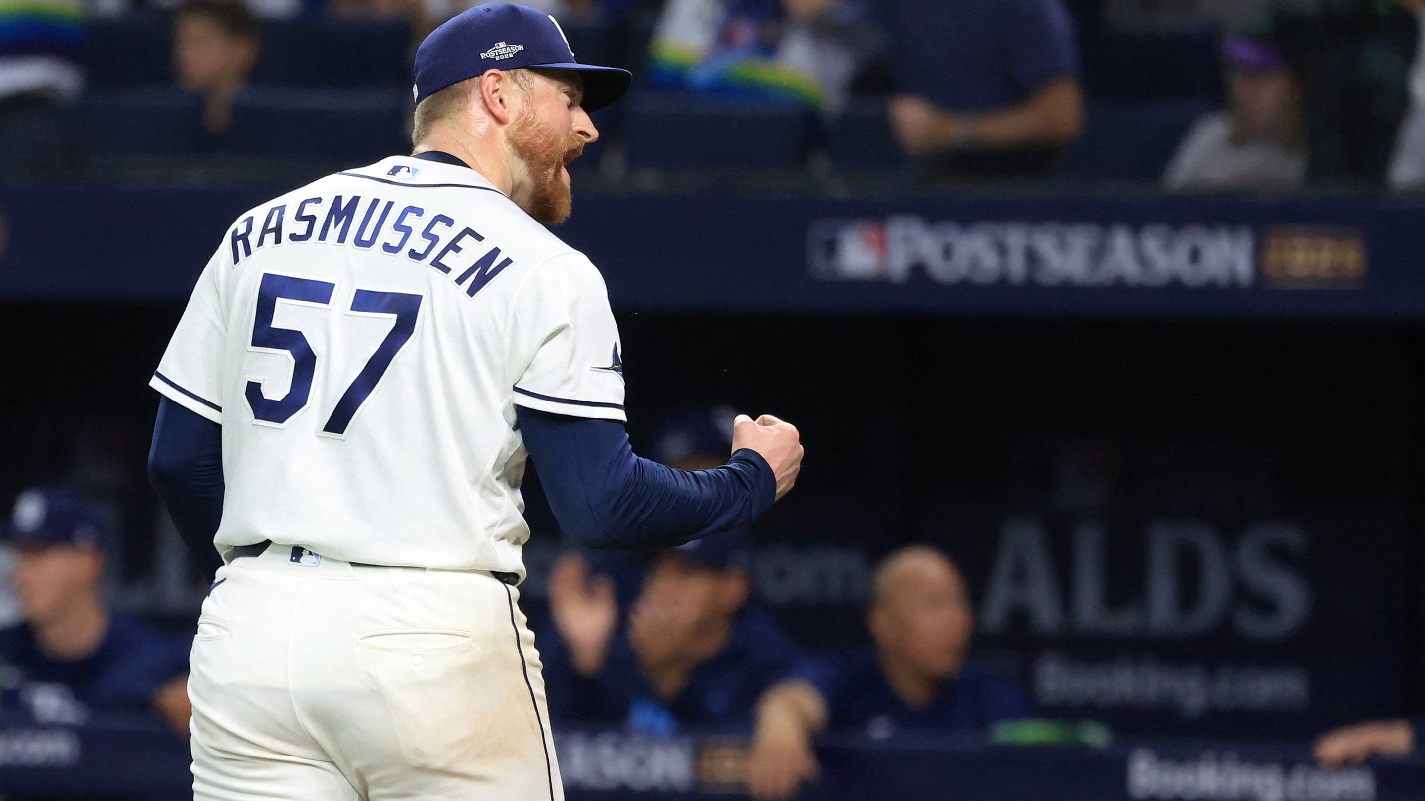 Rasmussen's Near-No-Hitter Propels Rays Past Yankees in ALDS Opener