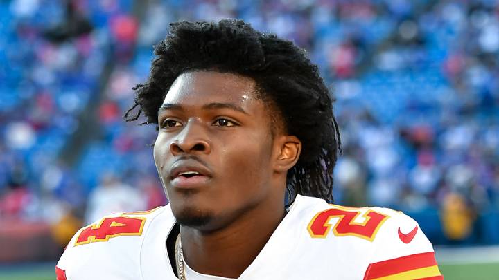 Kansas City Chiefs running back Brashard Smith (24)
