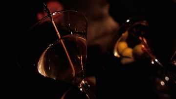 Martinis at the Pierre Hotel in Manhattan