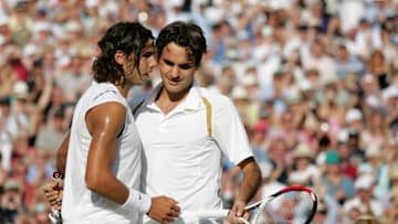 Roger Federer and Rafael Nadal