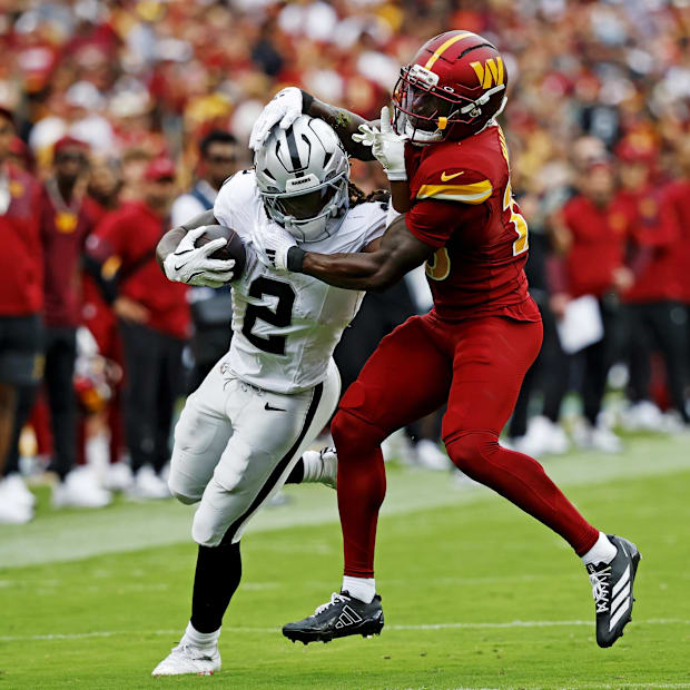 Las Vegas Raiders, Ashton Jeanty, NFL, Washington Commanders
