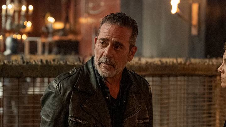 Lauren Cohan as Maggie Rhee, Jeffrey Dean Morgan as Negan - The Walking Dead: Dead City _ Season 2, Episode 4 - Photo Credit: Robert Clark/AMC