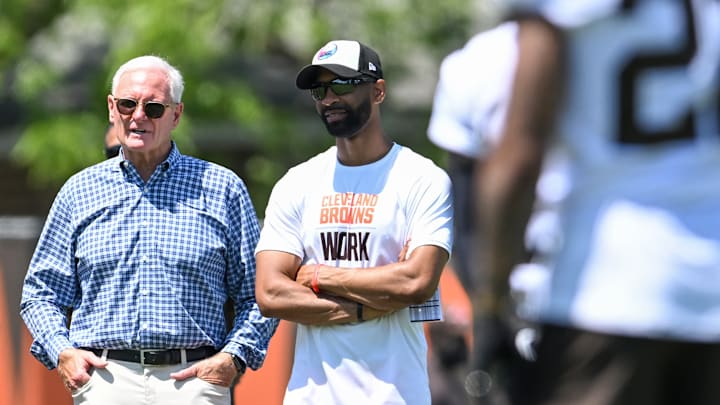 Jimmy Haslam, Andrew Berry: Cleveland Browns Offseason Workout