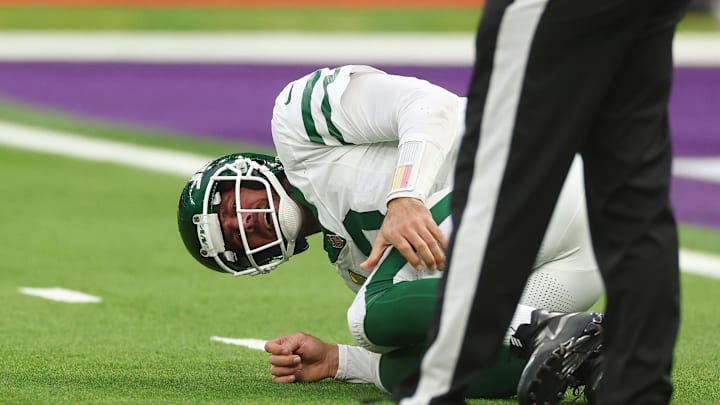 Aaron Rodgers injured his ankle in Sunday's loss to the Vikings.