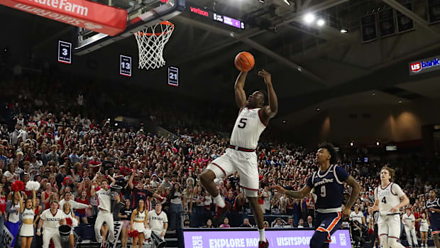 Gonzaga sophomore Emmanuel Innocenti. 
