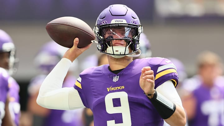 Minnesota Vikings QB J.J. McCarthy