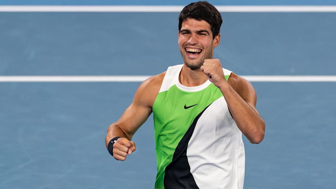 Carlos Alcaraz is the most accomplished 22-year-old of all time. | Mike Frey-Imagn Images