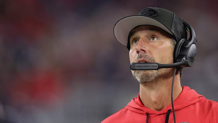 San Francisco 49ers head coach Kyle Shanahan
