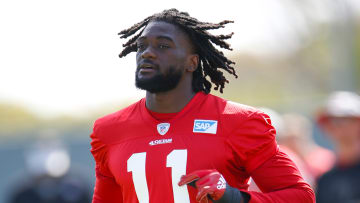 San Francisco 49ers wide receiver Brandon Aiyuk (11)