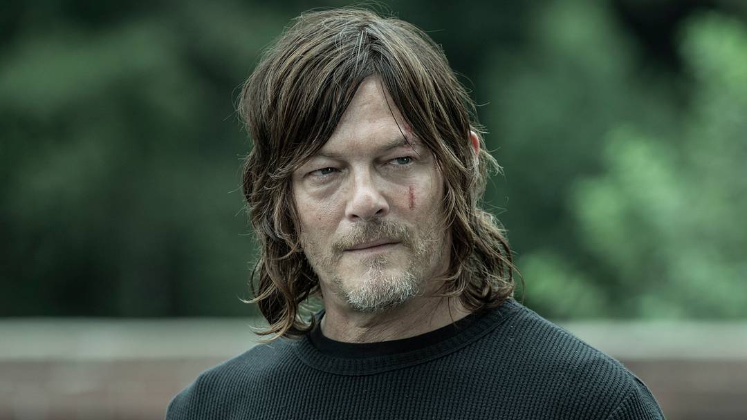 Norman Reedus as Daryl Dixon - The Walking Dead _ Season 11, Episode 15 - Photo Credit: Jace Downs/AMC Norman Reedus as Daryl Dixon - The Walking Dead _ Season 11, Episode 15 - Photo Credit: Jace Downs/AMC