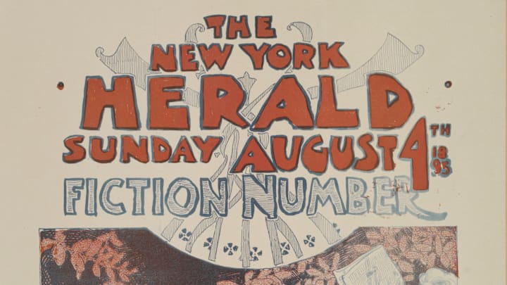 The New York Sunday Herald Sunday August 4Th 1895 Fiction Number The New York Sunday Herald Sunday August 4Th 1895 Fiction Number