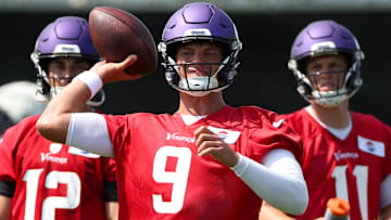 Minnesota Vikings QB J.J. McCarthy