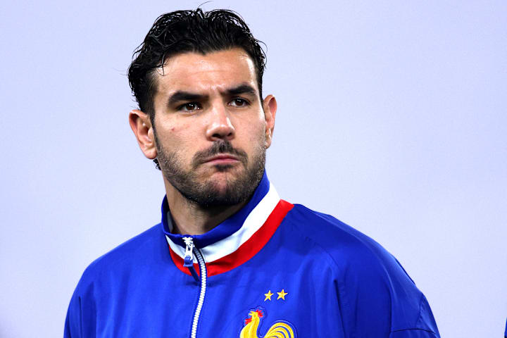 Theo Hernández in France kit.