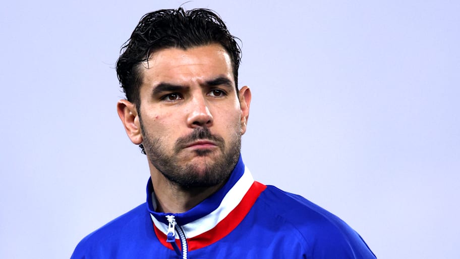 Theo Hernández in France kit.